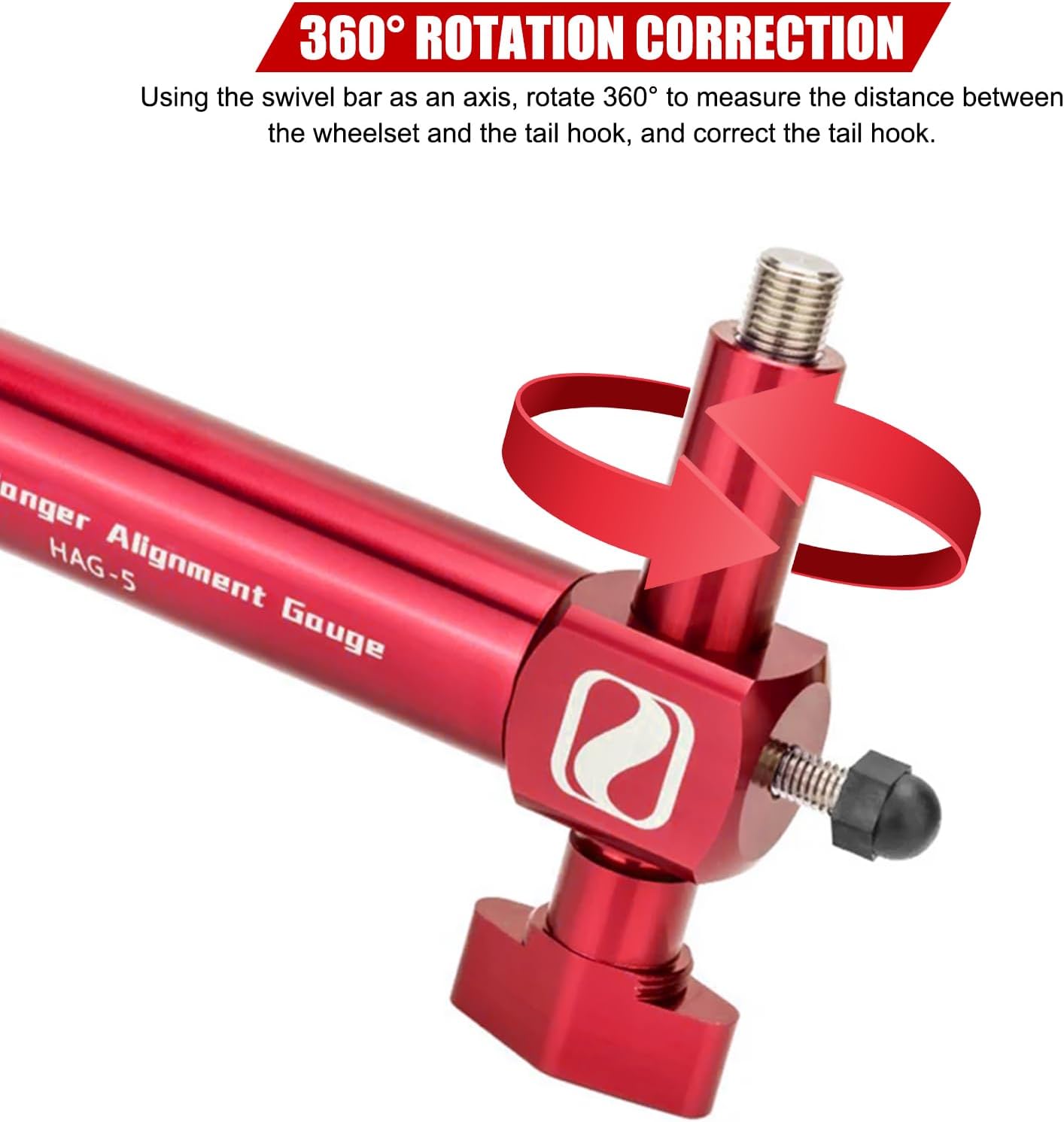 Derailleur Hanger Alignment Tool, Bicycle Derailleur Hanger Alignment Gauge Tool Road Bike Dual Control Lever Alignment Tool for Derailleur Hanger Alignment Gauge