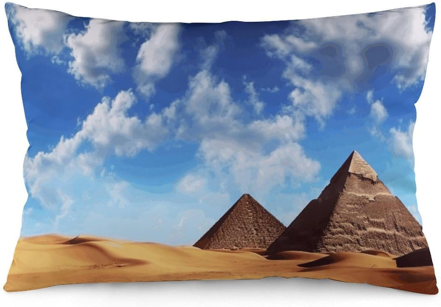 Desert Sky Pillow Cases Queen Size Set of 1 Soft Comfortable Throw Pillows Covers Decorative Pillowcase with Zipper Bed Cushion Covers for Couch Sofa Bedroom 12 "x20
