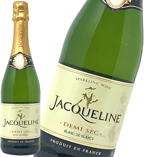Amazon Co Jp 成城石井直輸入 ジャクリーヌ ドゥミ セック スパークリング フランス 750ml 食品 飲料 お酒