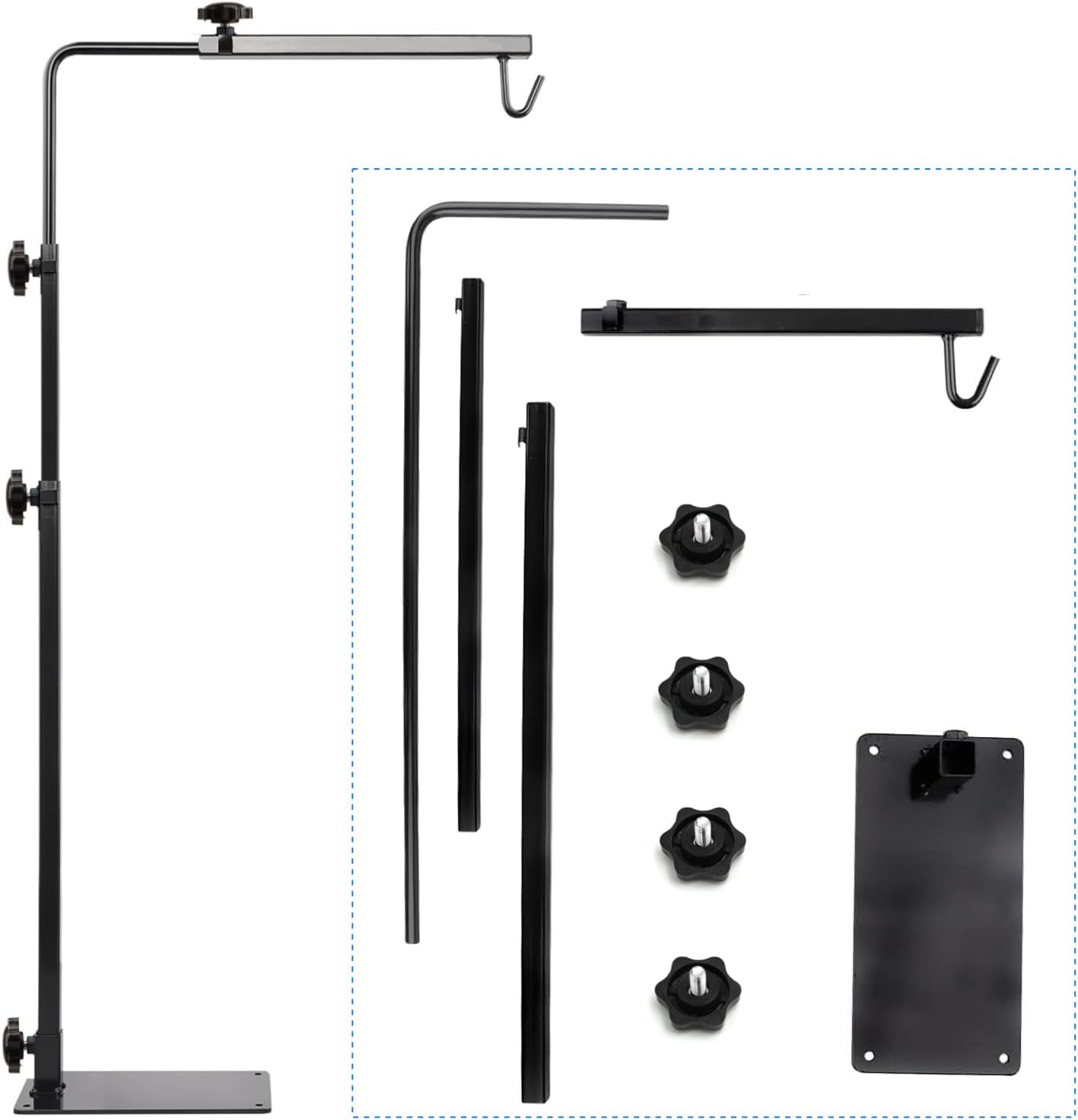 2-Pack 5.5 Deep Dome and Medium Reptile Stand