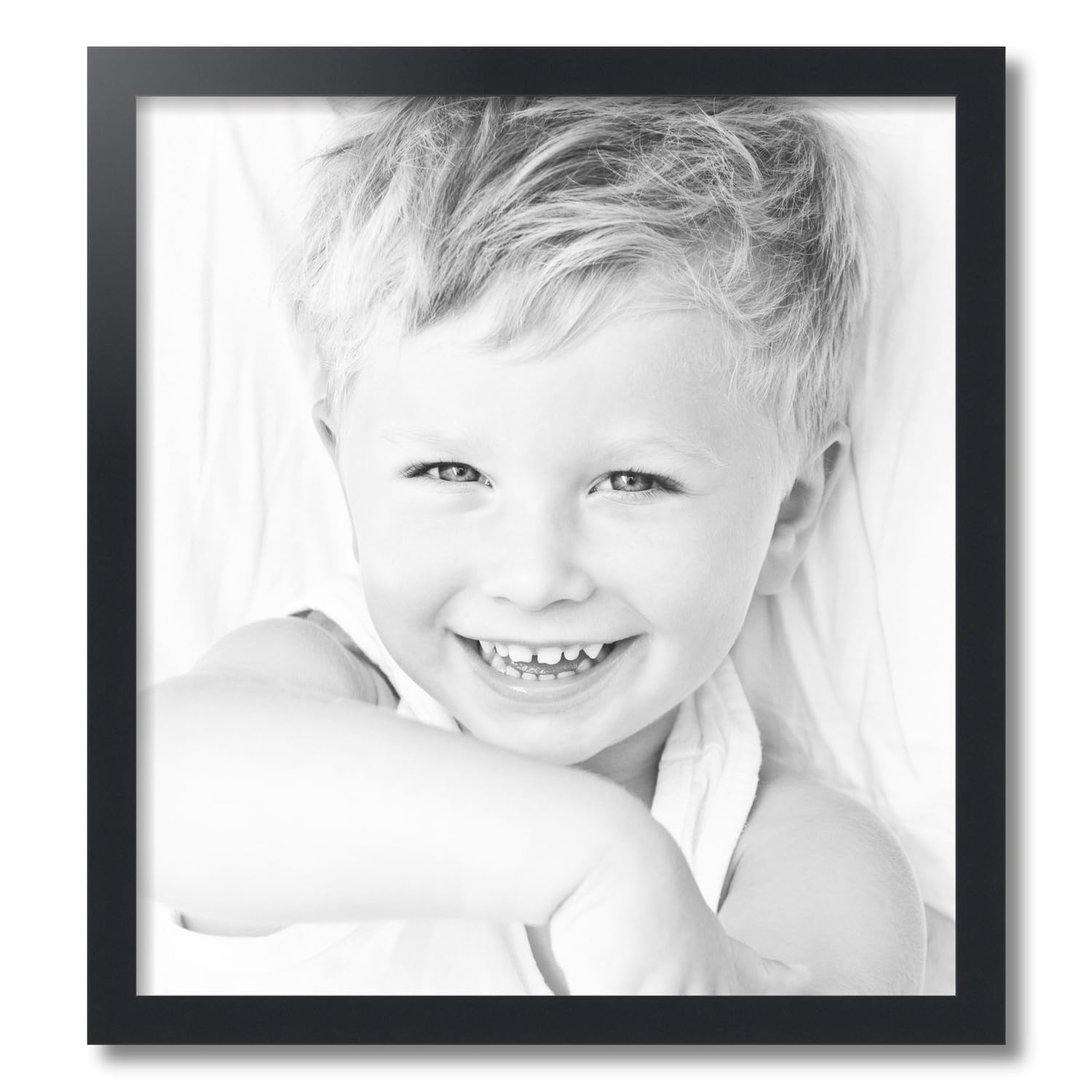 Amazon.com - ArtToFrames 21x23 inch Satin Black Picture Frame
