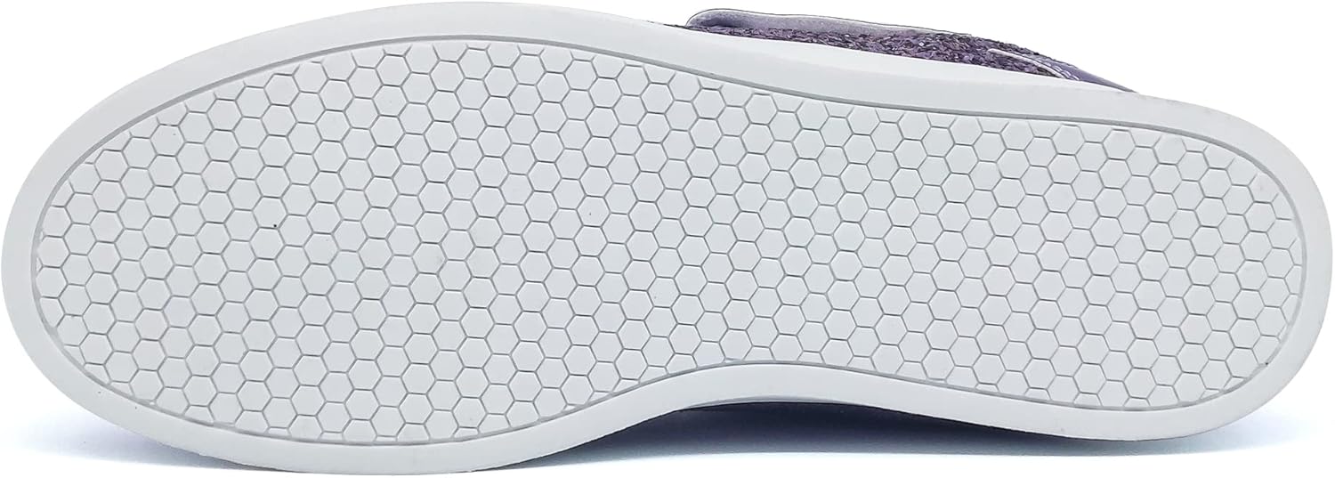 Wooowyet Glitter Shoes Kids High Top Sneakers for Boys Girls Gift Party Birthday Christmas Halloween - Image 6