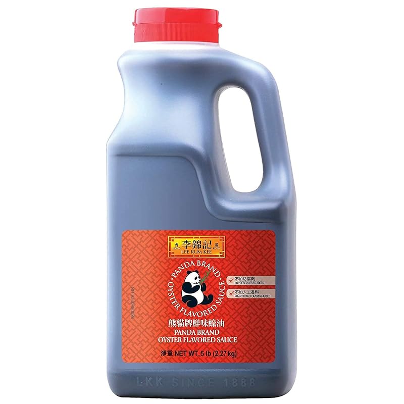 LKK Lee Kum Kee Panda Oyster Sauce (Panda Oyster 5lb, Pack of 2)