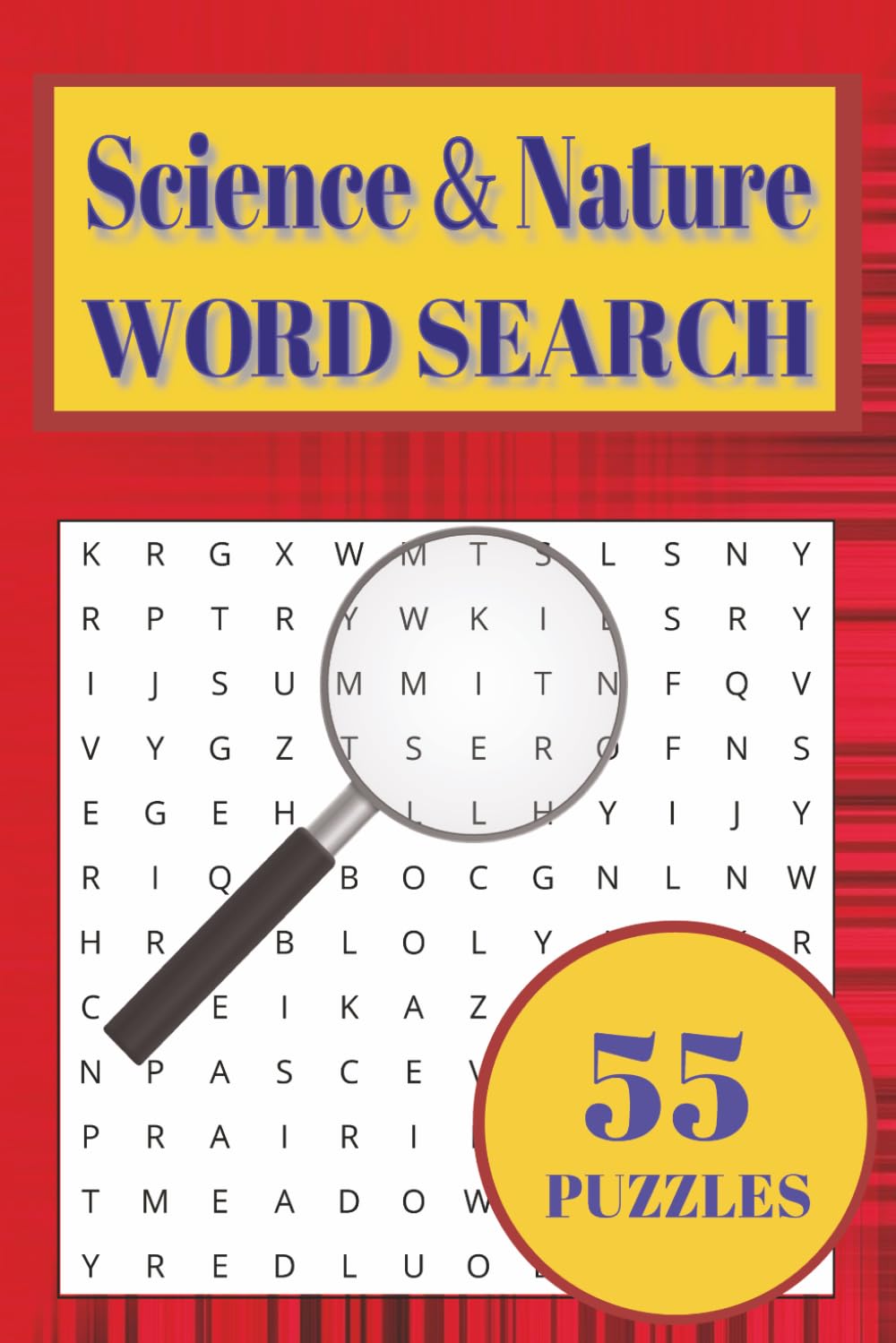 Science and Nature Word Search: 55 Puzzles