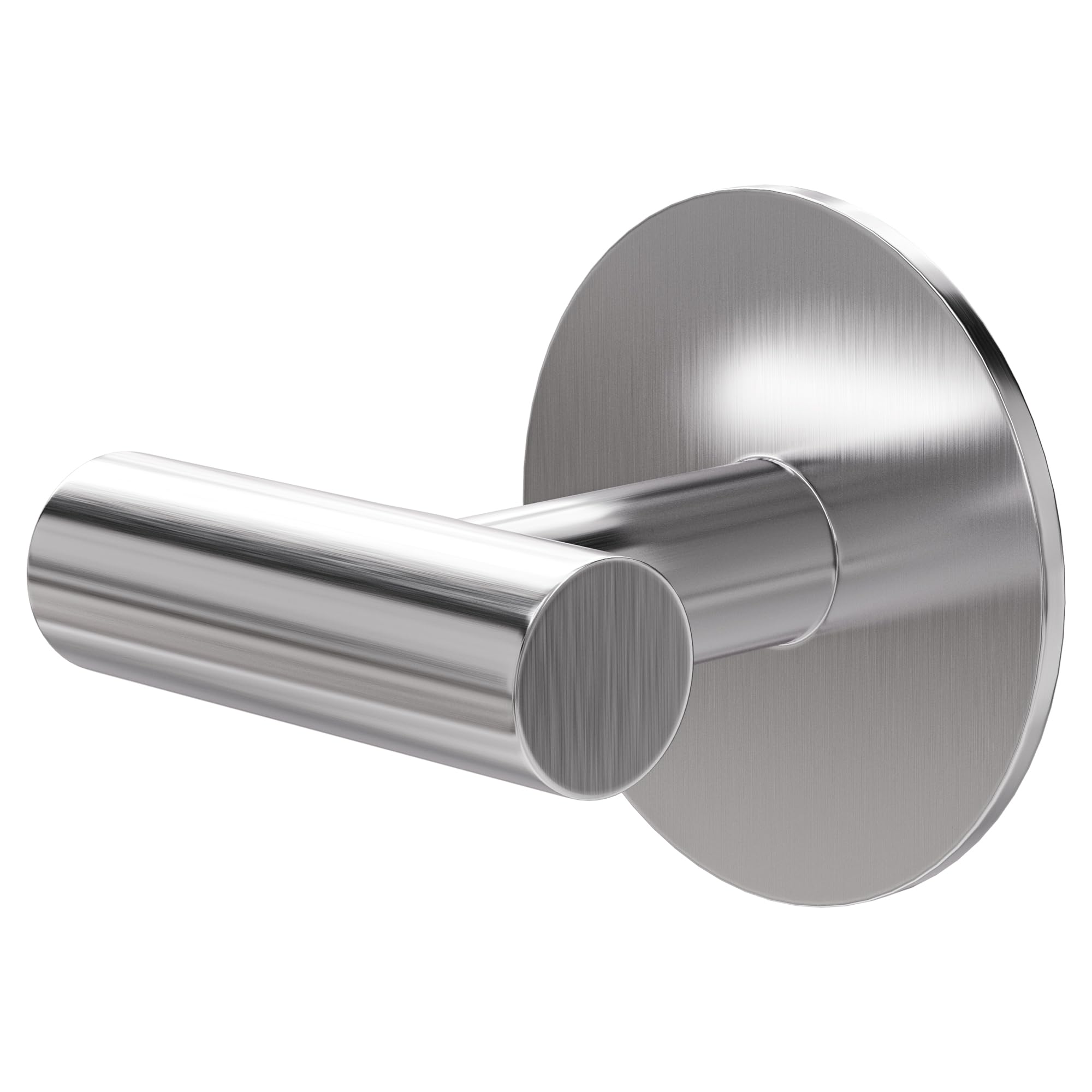 Amig Matte Silver - Self-Adhesive Bathroom Towel Hook Mod. 6 - Wall-Mounted Towel Hook Screwless Adhesive - 60 X 55 X 65 Mm - Stainless Steel - Matt Silver