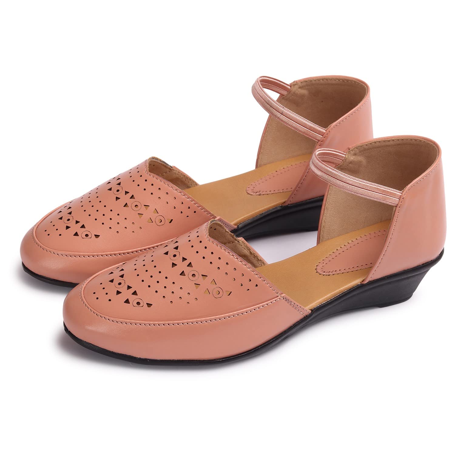 FASHIMO Women and Girls Stylish Strap Wrap (Ballet Flats) Bellies 717-Peach-39 (B0BQ3RLT9R) Amazon Price History, Amazon Price Tracker