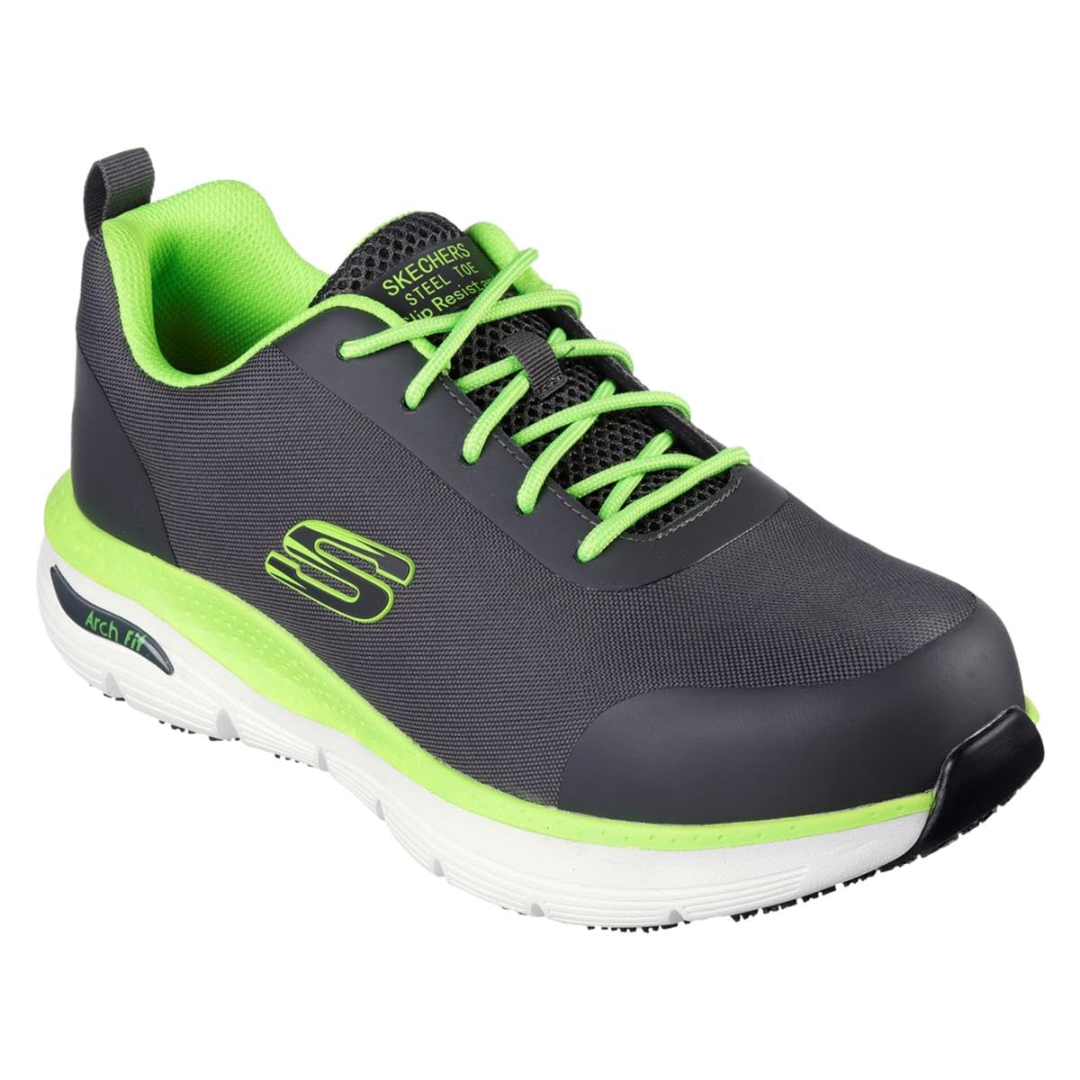 Skechers Arch Fit Sr Ringstap, Zapatos de Trabajo Hombre
