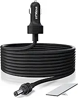 Mini cabo Starlink 12 V 5 m, mini acessórios Starlink 16AWG isqueiro para cabo CC, cabo Starlink 12 V-48 V carregador de carro (5 m)