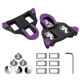 Thinvik Road Bike Cleats for Shimano SPD-SL Locking Cycling Pedals Cleat for Shimano Sh11 System Shoes - 2 Degree Float Advanved