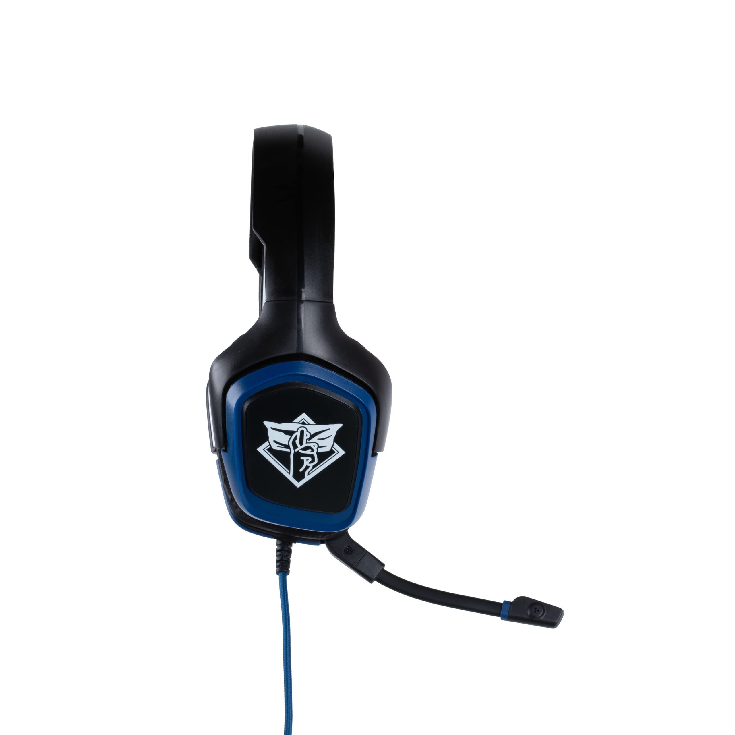 Konix Jujutsu Kaisen Auriculares Gaming con Cable para PS4, PS5, Switch, Xbox One y Series X|S - Micrófono a 45° - Cable de 1,5 m - Conector Jack de 3,5 mm - Diseño de Gojo