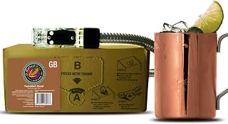 Bar Beverages Yorkshire's Finest Craft Ginger Beer (3 Gallon Bag-in-Box Syrup Concentrate) - Box Pours 18 Gallons of Ginger Beer - Use with Bar Gun, Soda Fountain or Home Beverage System