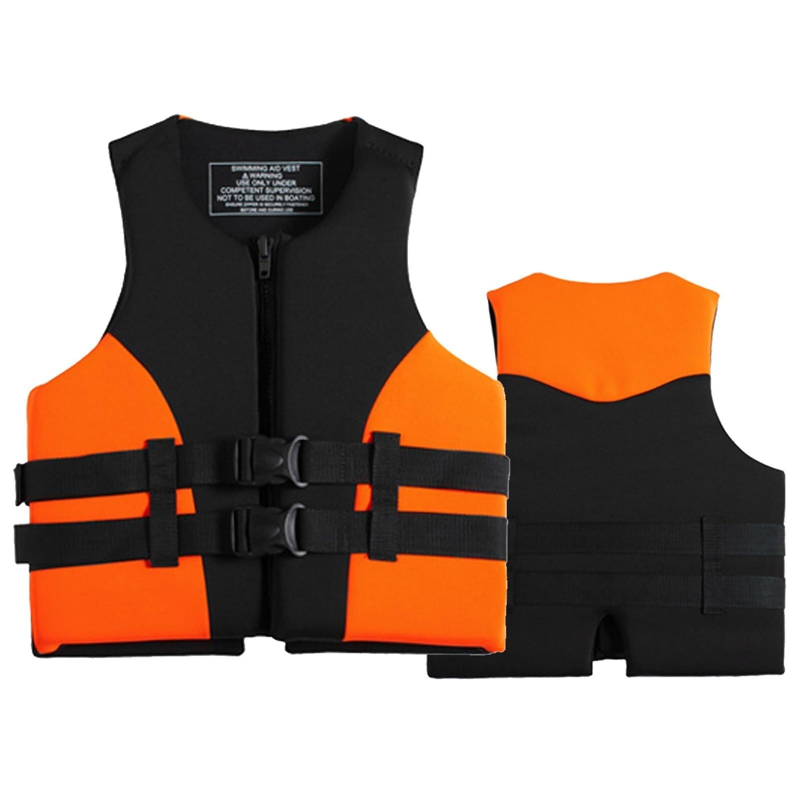 Schwimnweste Unisex Verstellbar Hohe Auftriebskraft Tragbar Neopren EPE Schaum für Angeln Surfen Driften Wassersport