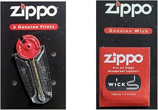 Zippo Wick + Flint Genuine
