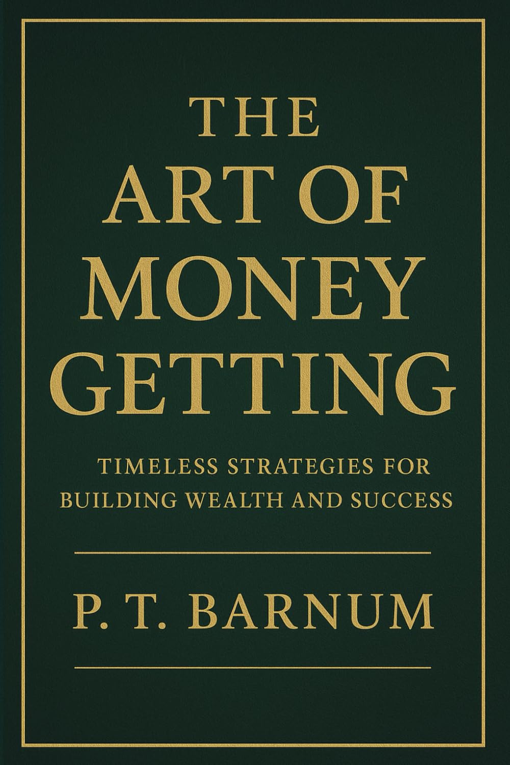 THE ART OF MONEY GETTING: Timeless Lessons for Wealth, Integrity, and Lasting Success