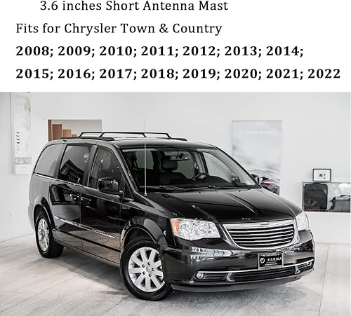 Miniatura 5 de Antena de corto rendimiento para Jeep Grand Cherokee 2005-2010, Dodge Grand Caravan 08-18, Chrysler Town & Country 08-16, accesorios de antena de