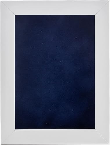 Miniatura 3 de Marco de caja de sombra de 4 x 6 pulgadas, madera blanca, con una profundidad de visualización útil de 34 pulgadas, incluye un tablero de respaldo