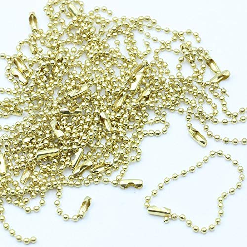 KUKU工房 キーホルダー ボールチェーン キーチェーン ハンドメイド 材料 パーツ 12cm 100本セット