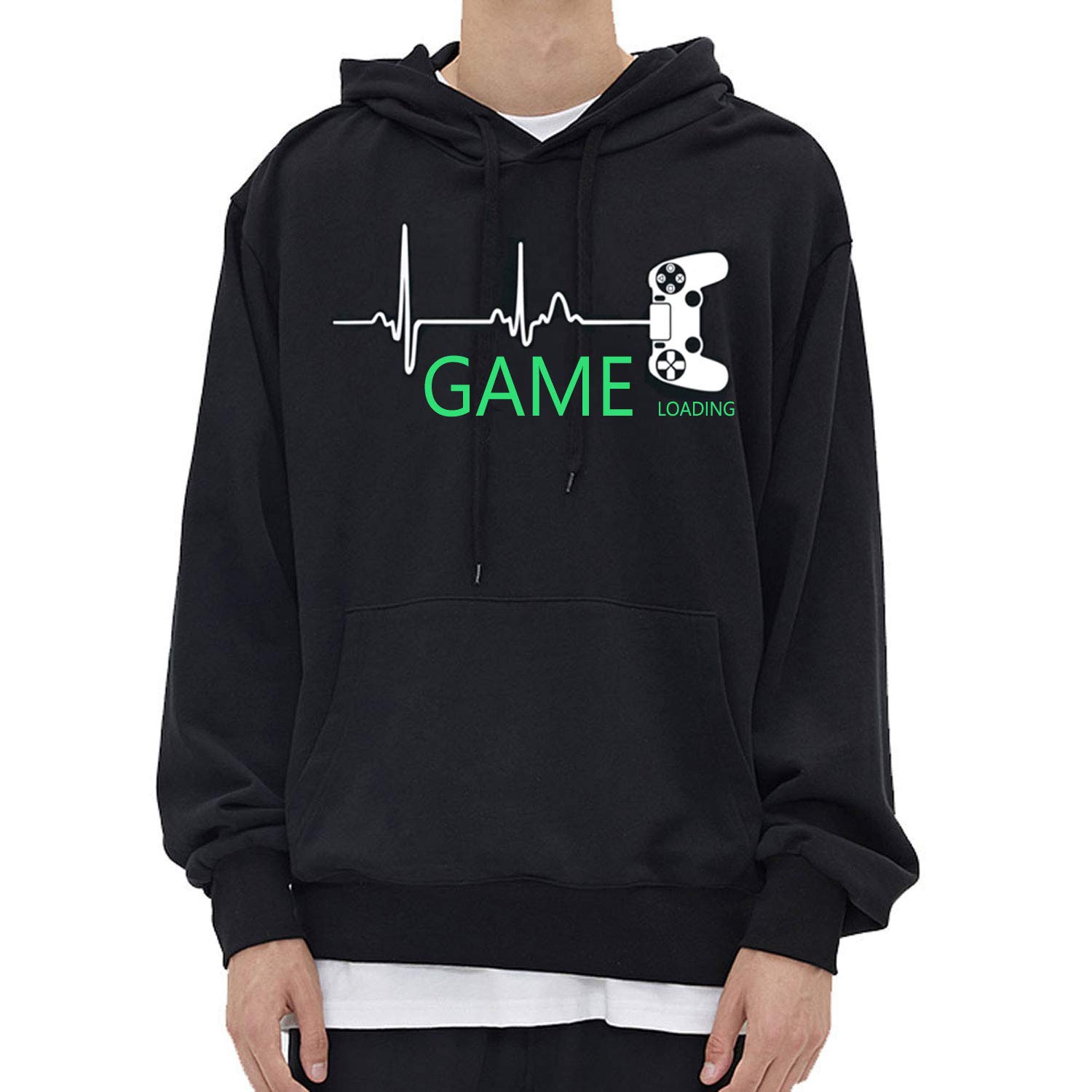 MonikuGame loading My Perfect Day Video Games Funny Cool Gamer Hooded Sweatshirt Hoodie