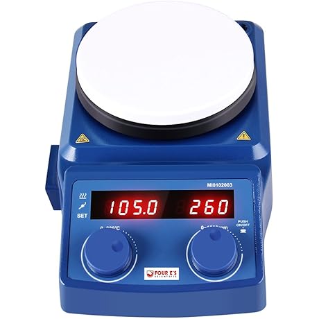 FOUR E'S SCIENTIFIC Stirring Hot Plate - Precision Laboratory Equipment