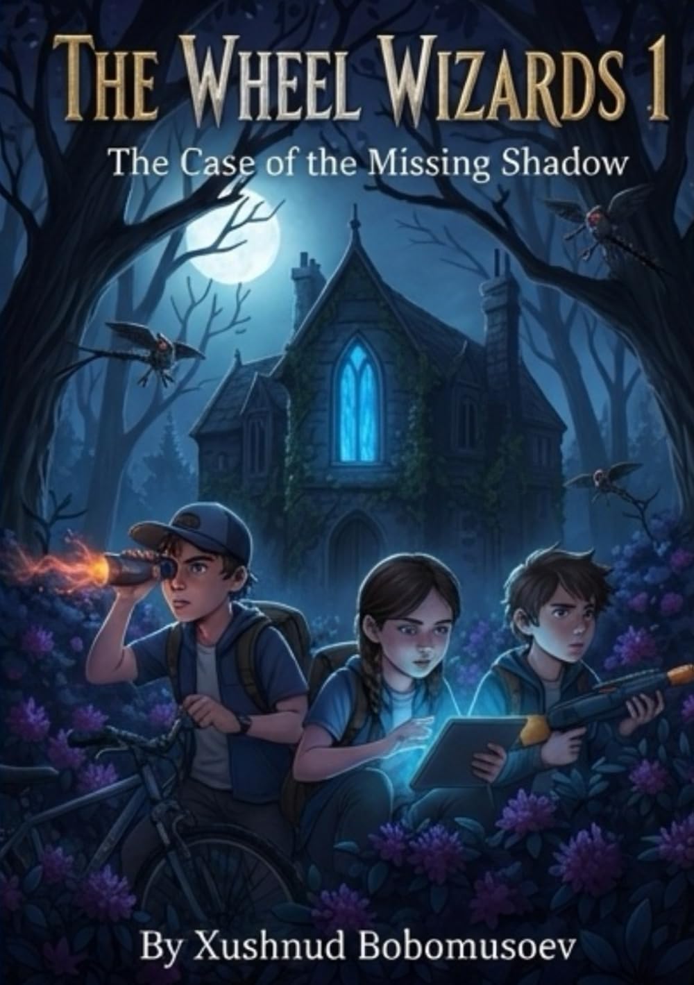 The Wheel Wizards 1: The Case of the Missing Shadow: A High-Tech Mystery Adventure for Kids