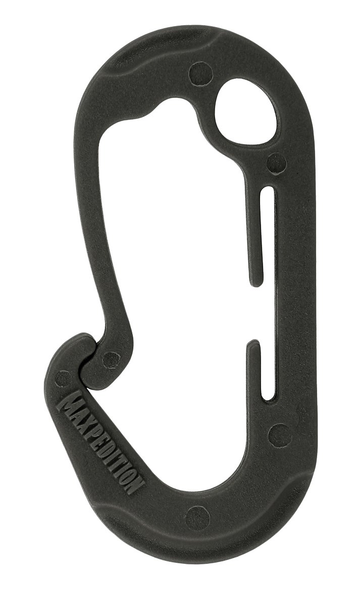 MaxpeditionJ Utility Hook Large (Pack of 4) (Black)