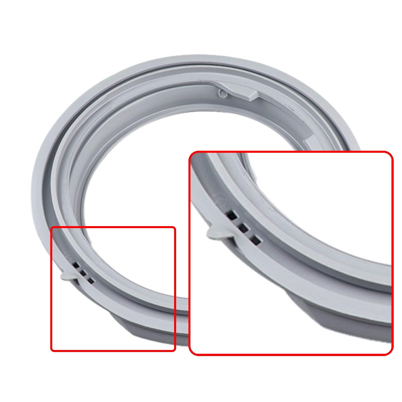 Guarnizione oblò lavatrice, Compatibile con TCL 3102610011, 4C121-000007