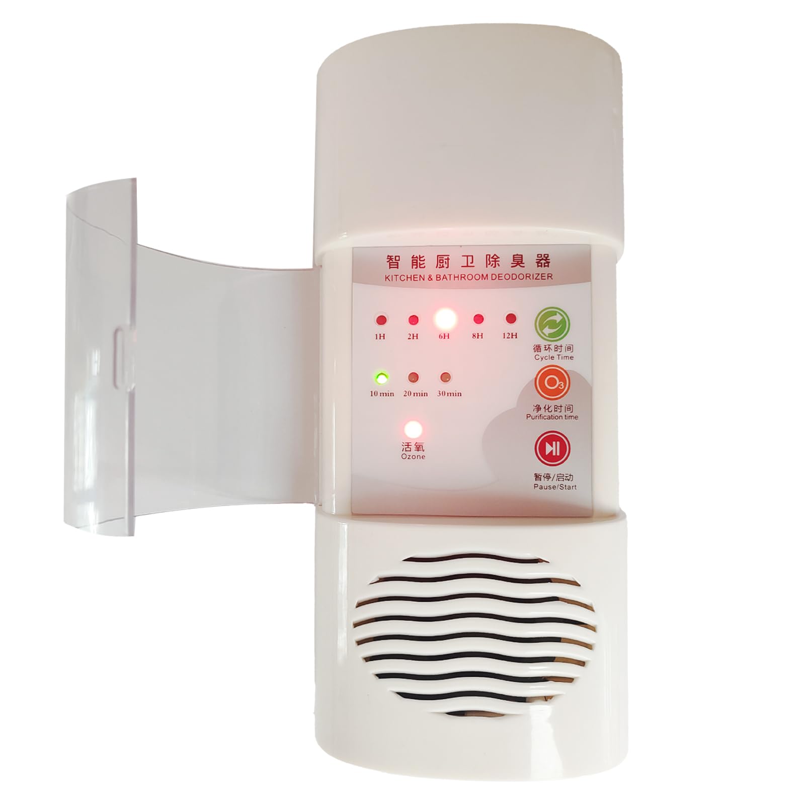 Odor Eliminator Machine for Strong Odor 99% Odor Removal for Home,Air Ionizer Purifier Kitchen,Toilet,Pet Houses,Smoke