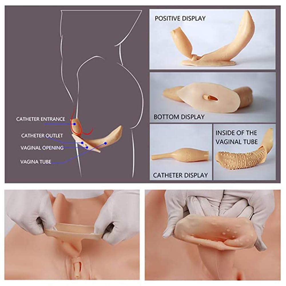 Body in silicone Body integrale Coppa C-G Body finto Body in silicone Darg per crossdresser transgender Dargqueen