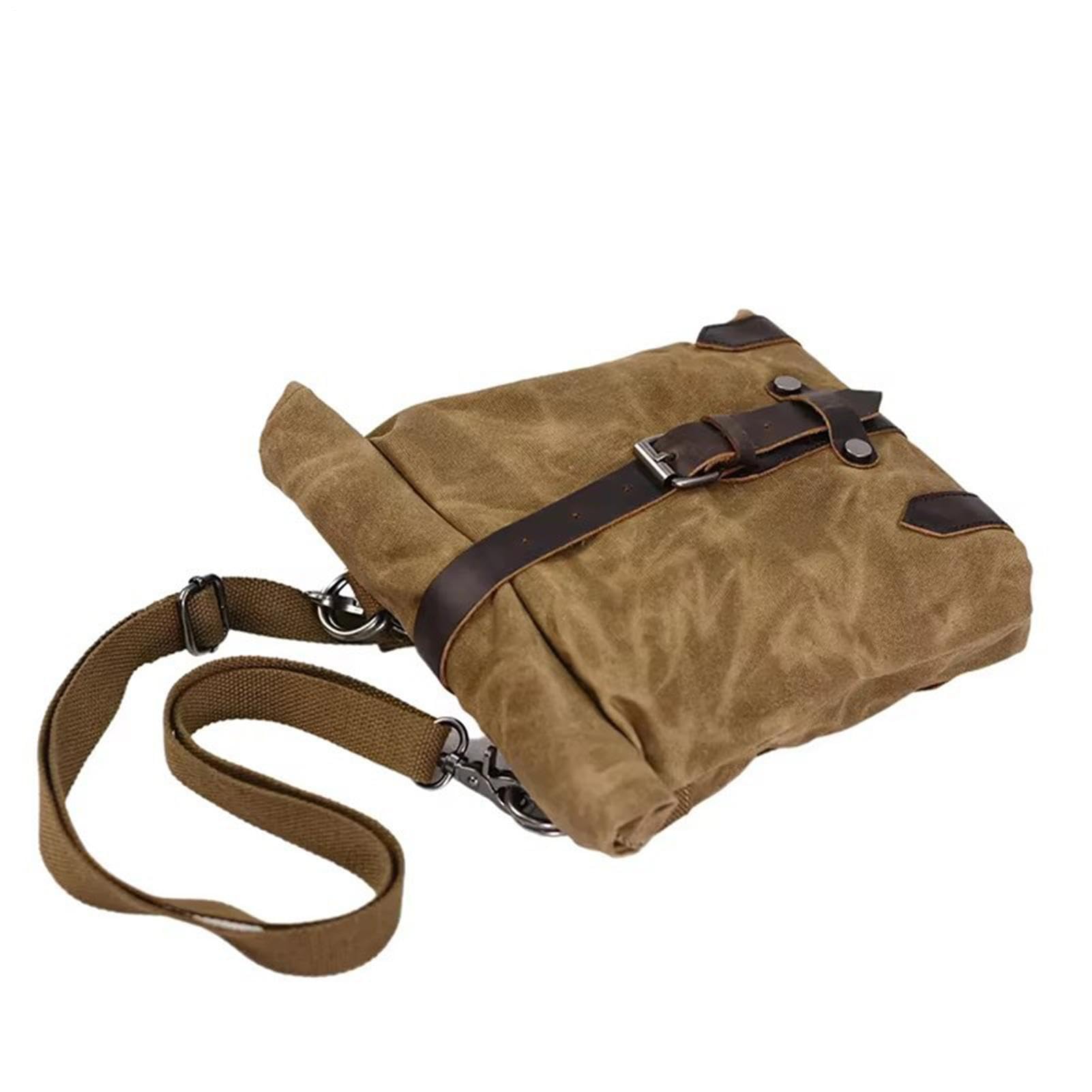 Generico Motorradgepäcktasche - Vintage Werkzeugset aus gewachstem