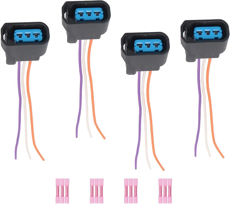 Conector do chicote da bobina de ignição VECTOAUTO para Honda e Acura – 4 unidades
