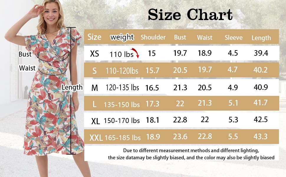 Image of Women's Summer Wrap Maxi Dress Casual Boho Floral V Neck Short Sleeve Ruffle Hem Split Beach Long Dresses