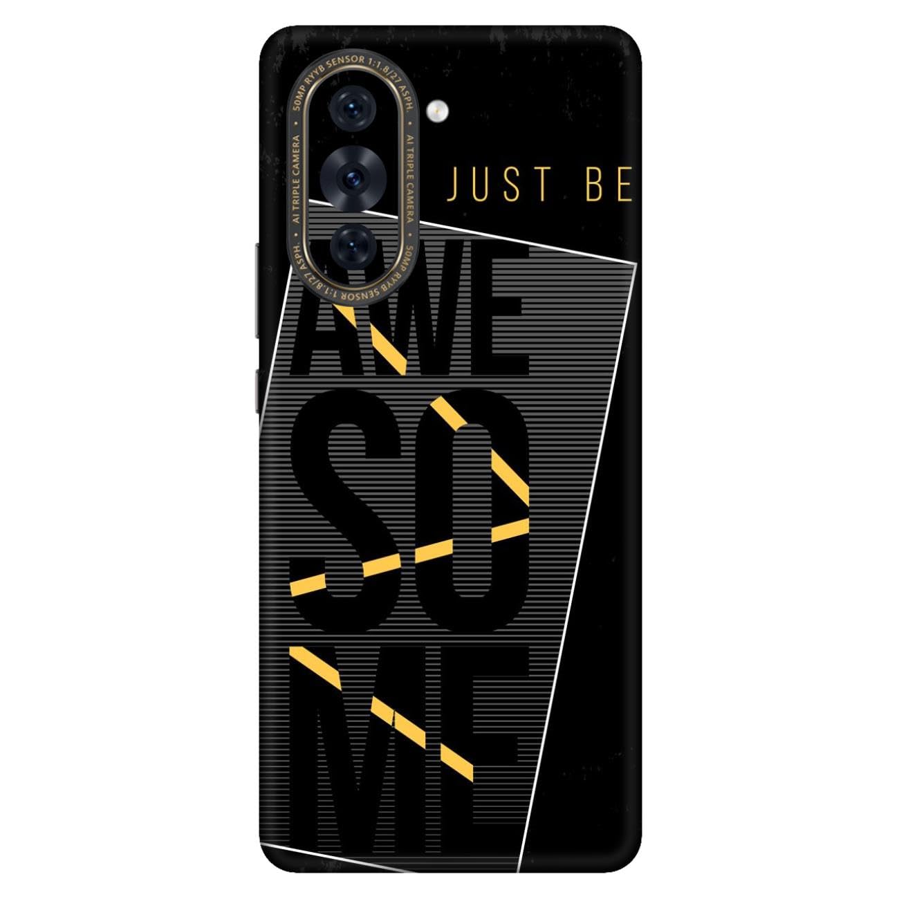 SKINADDA Mobile Skin Sticker Compatible with Huawei NOVA 10 PRO Skin Not Back Cover, Camera & Back Protector Mobile Skin Wrap; Huawei NOVA 10 PRO-JF-137