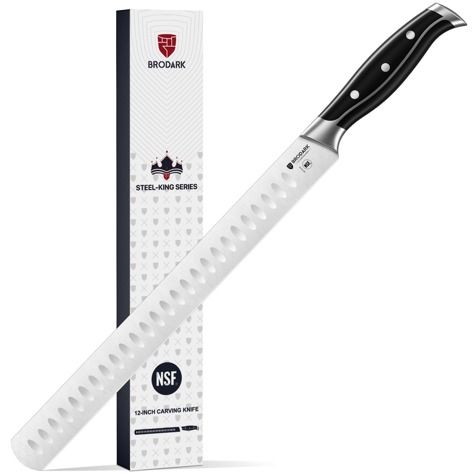 BRODARK Brisket Knife - Steel-King Series