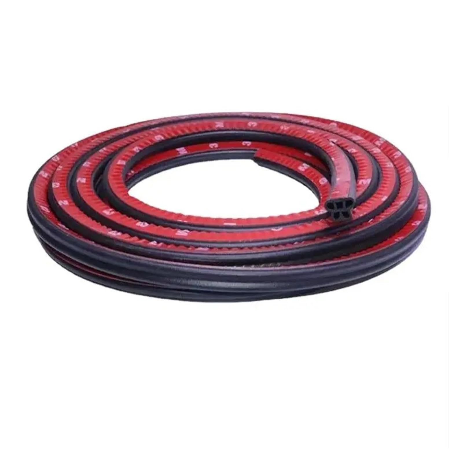 Lihwq 5M Car Door Seal Strip, Auto Rubber Door Sealing Strips, Door Protector, Guard Noise Insulation, Soundproof Seals(5M)