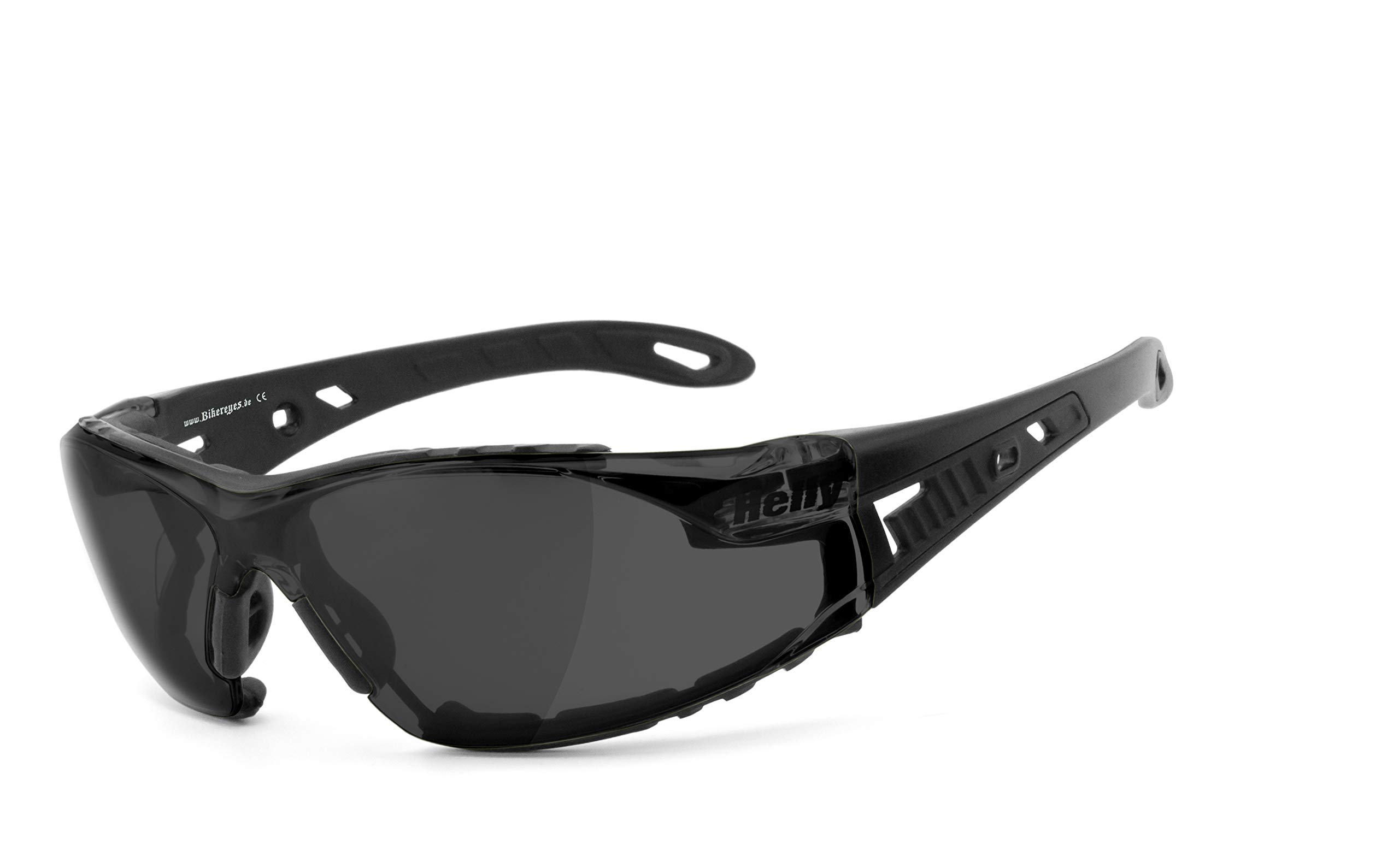 HELLY® - No.1 Bikereyes® | Occhiali da moto – Occhiali da sole per motociclista | Antiappannamento, Antivento, Infrangibili | Lenti di sicurezza HLT® | Vincitore del test*