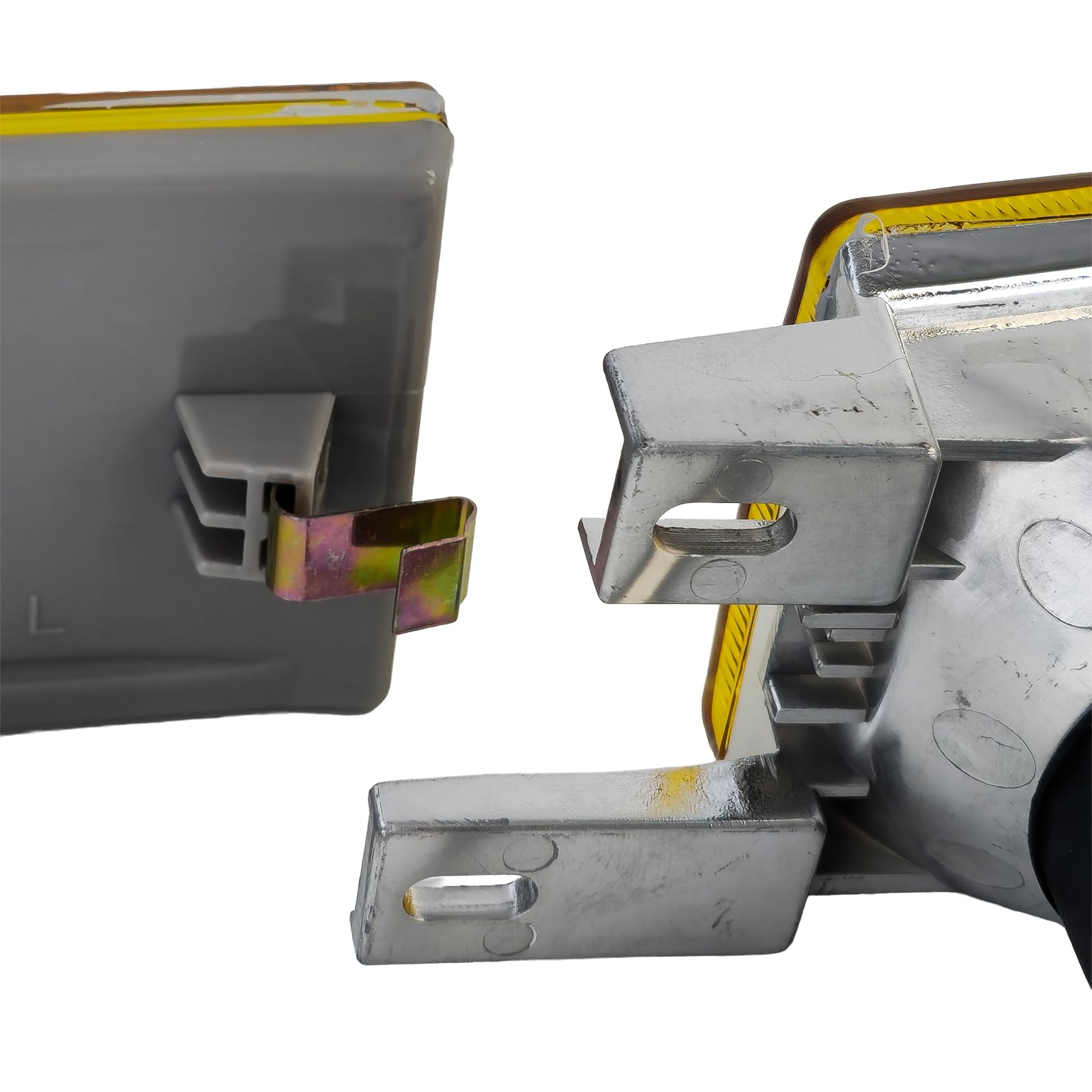 Klarglas Nebelscheinwerfer Set Gelb mit Blinker für VW Golf 3 91-97
