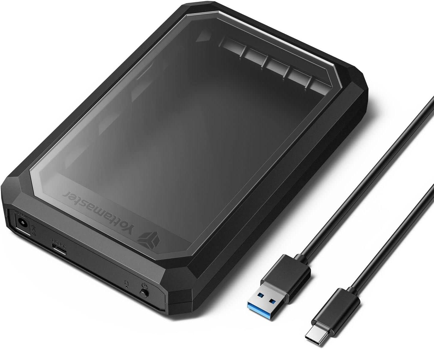 3.5” Hard Drive Enclosure, Yottamaster 10Gbps Type C Toolfree External