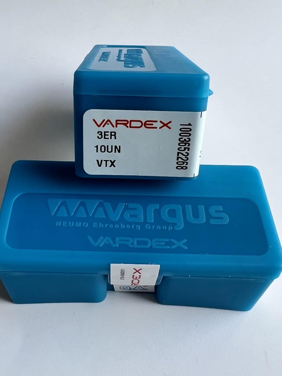 Vargas Thread Cutter 3ER10UN VTX/Carbide CNC Blade 10 Pieces