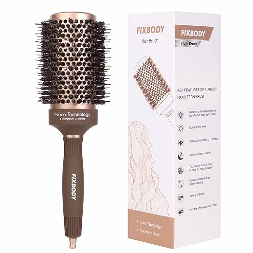 FIXBODY Ceramic Ionic Round Brush for Styling