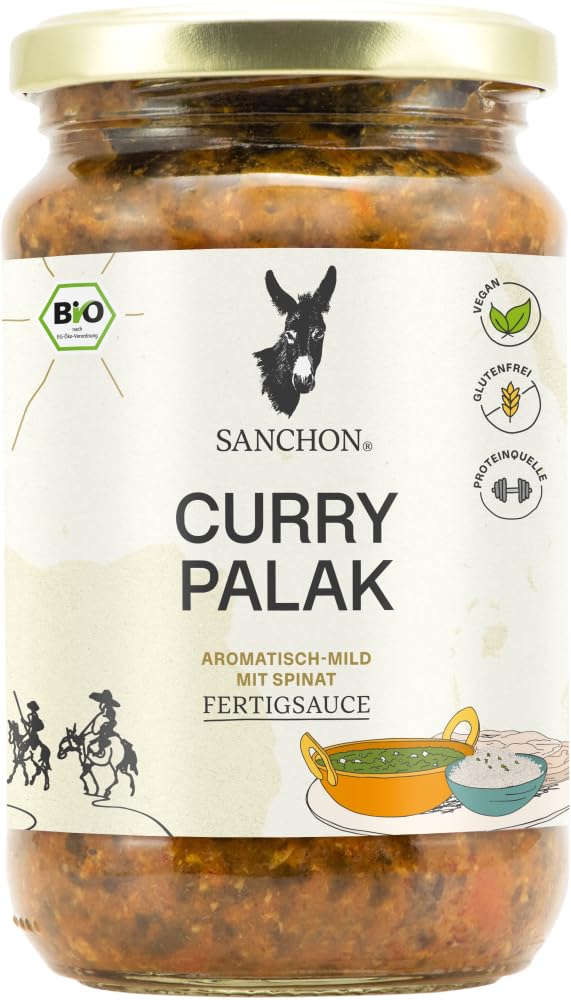 Curry Palak, Sanchon, 6 x 330 ml