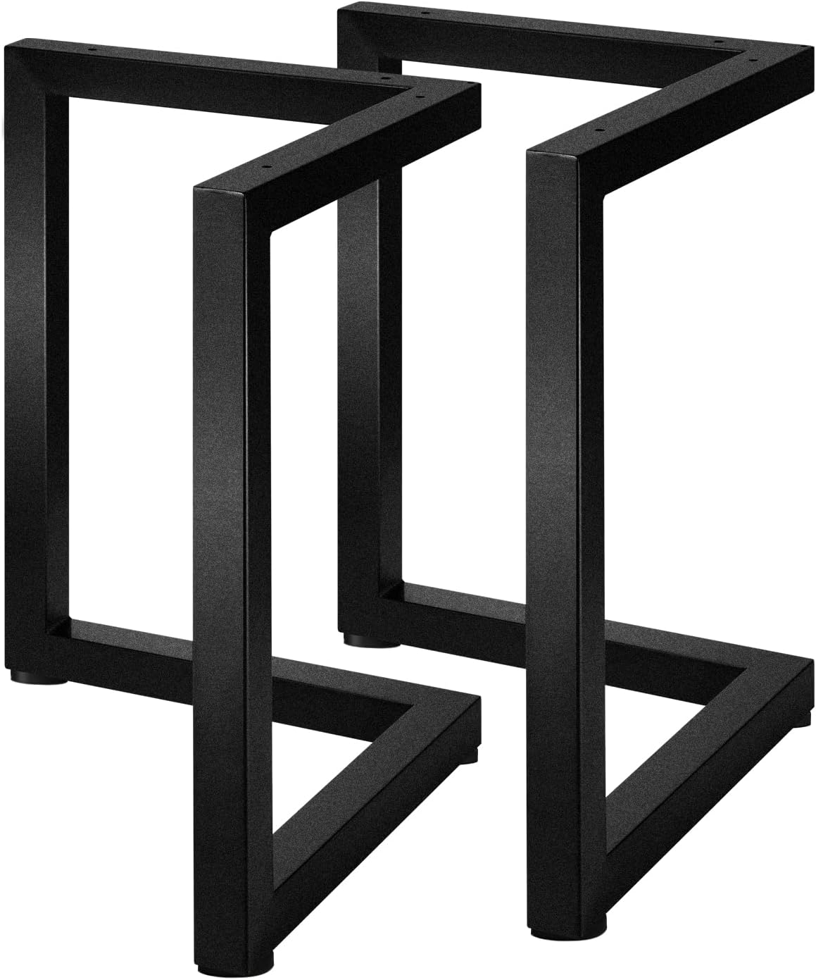 OIKITURE 71CM Table Legs Set of 2 Triangle Shape Heavy Duty