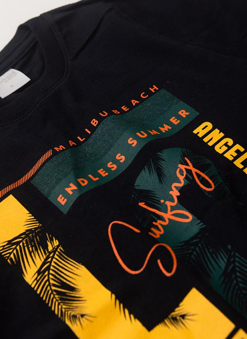 Conjunto Verão Menino Camiseta e Bermuda Com Bolso Califórnia Vibes em promoção! Veja a oferta e mais achadinhos de Meninos 4 Hoje é o melhor dia para comprar Conjunto Verão Menino Camiseta e Bermuda Com Bolso Califórnia Vibes com aquele preço maroto! Promoção! Aproveite a oferta! 4