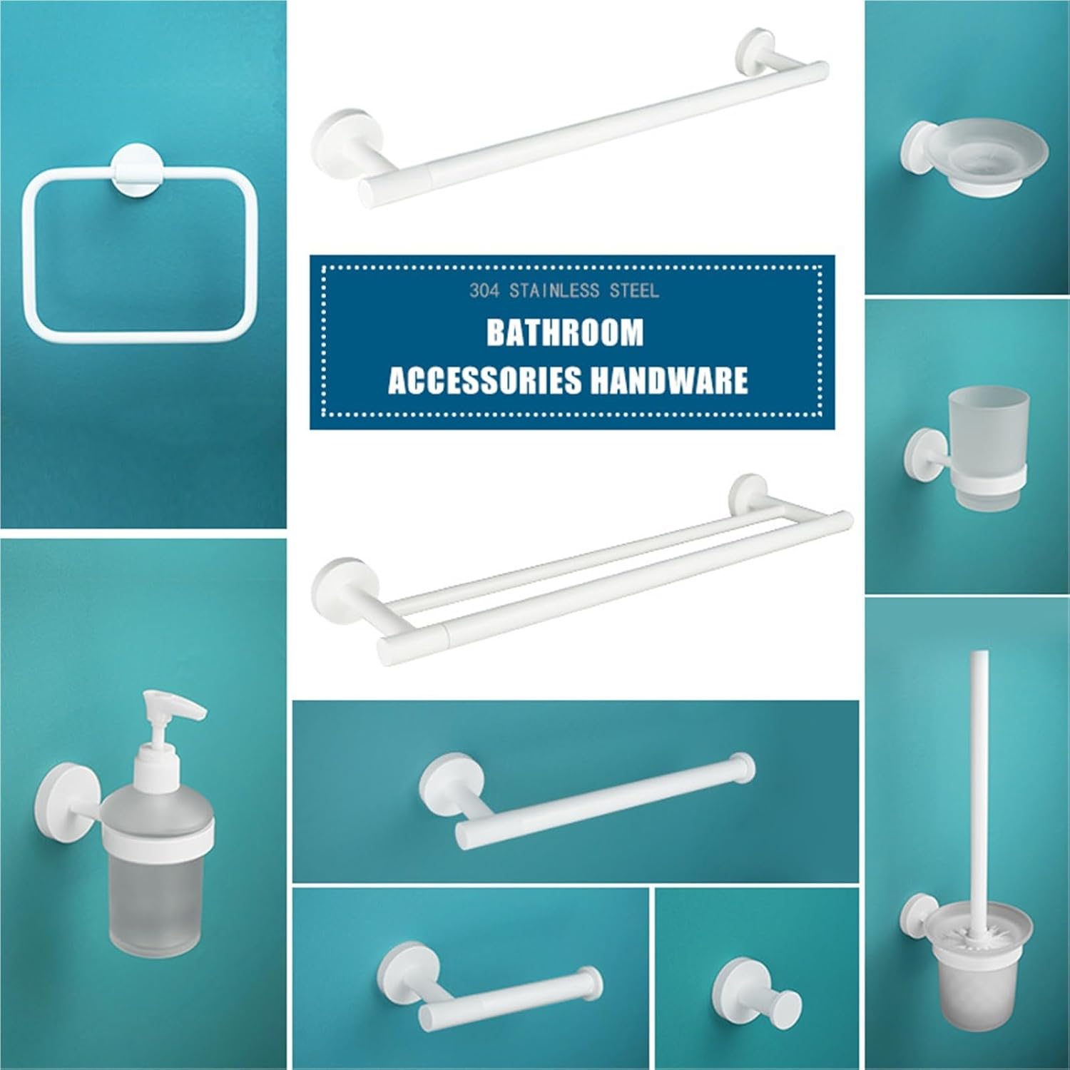 Brass Knurling Towel Rack Toilet Paper Roll Holder Toothbrush Soap Tray Coat Bathroom Kit(Paper Holder)