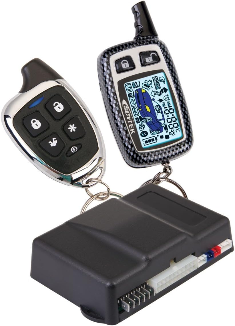 Scytek GXY 2000RS-2W 2-Way Remote Starter with Chrome LCD Remote and Data Bus Port