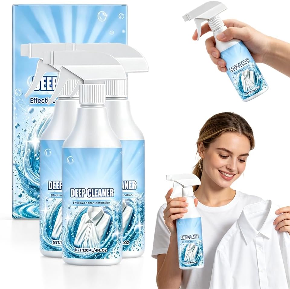 Clothing Emulsifier, 2026 Upgrade Non-Ionic Laundry Cleaner Stain Remover Spray for Clothes Laundry, Safely Restores Color & Conditions Fabric without Damage (2)