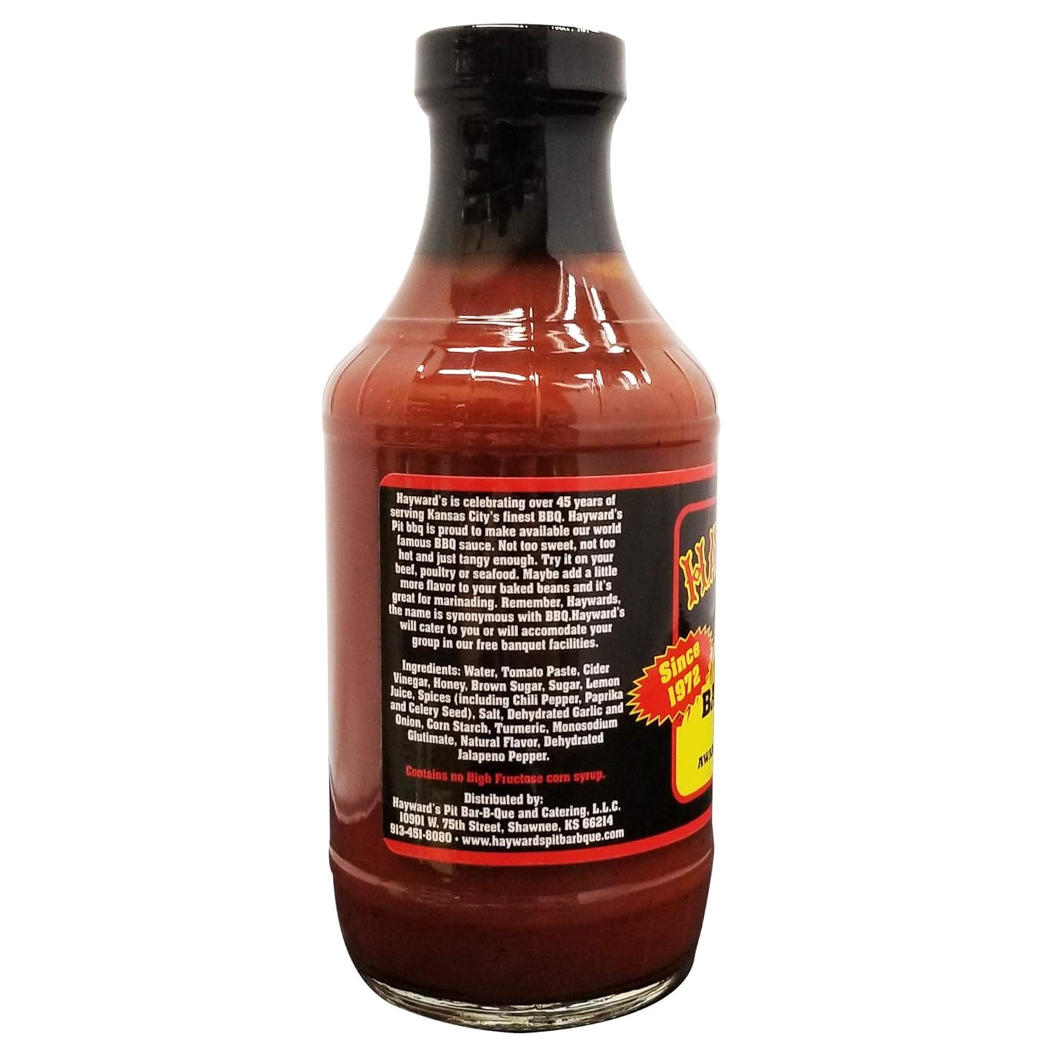 Kansas City Pit BBQ Bar-B-Que Sauce 18oz Barbecue Real authentic Taste - Image 3