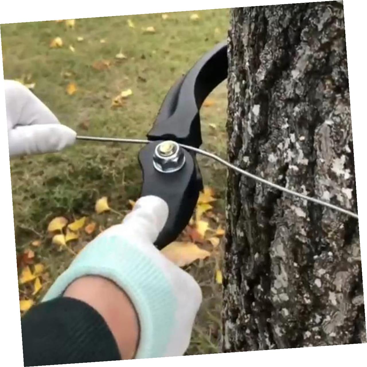 Mikikit Tensor de Alambre para Cercas de Jardín Portátil Herramienta con Mango para Alambradas y Vallas de Púas Dispositivo Práctico y Rápido para Vallas Agrícolas