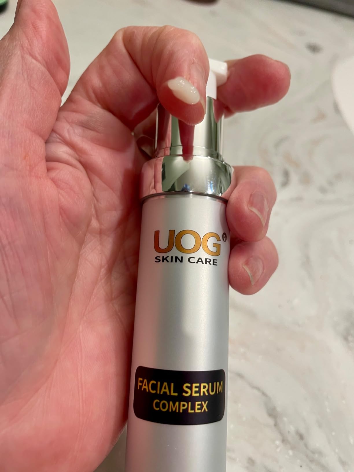 UOG (United One) Face Serum Complex – Hydrating & Firming Face Serum| Lifts, Tightens & Improves Skin Texture | Reduces Fine Lines & Wrinkles for Neck & Jawline | 30ml/1 oz
