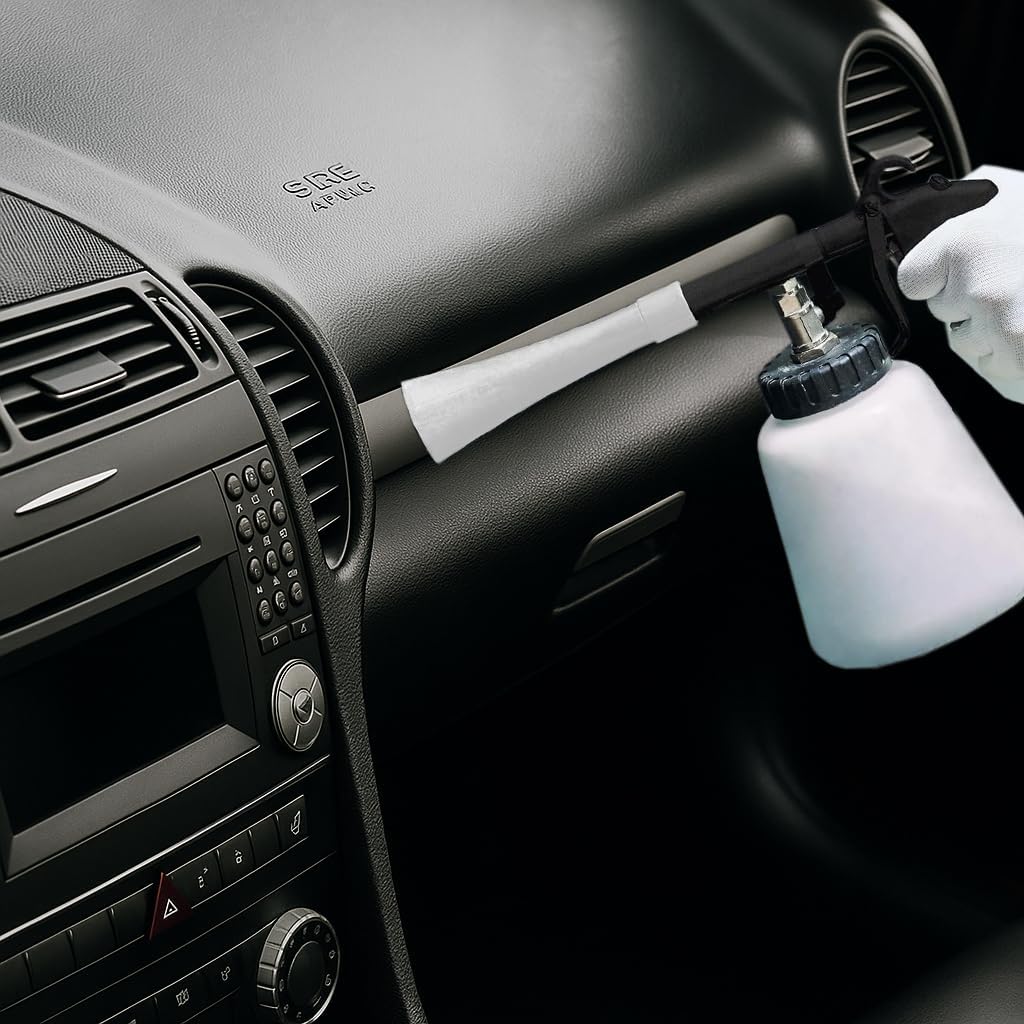 LAUCO Tornado High Pressure Air Gun Kit, Tornado Car Cleaning Gun, Tornado Air Gun for Detailing, Auto Detailing Tornado, High Pressure Tornado Air Hose Nozzle, Detailing Tornado Gun, Detailing Tools