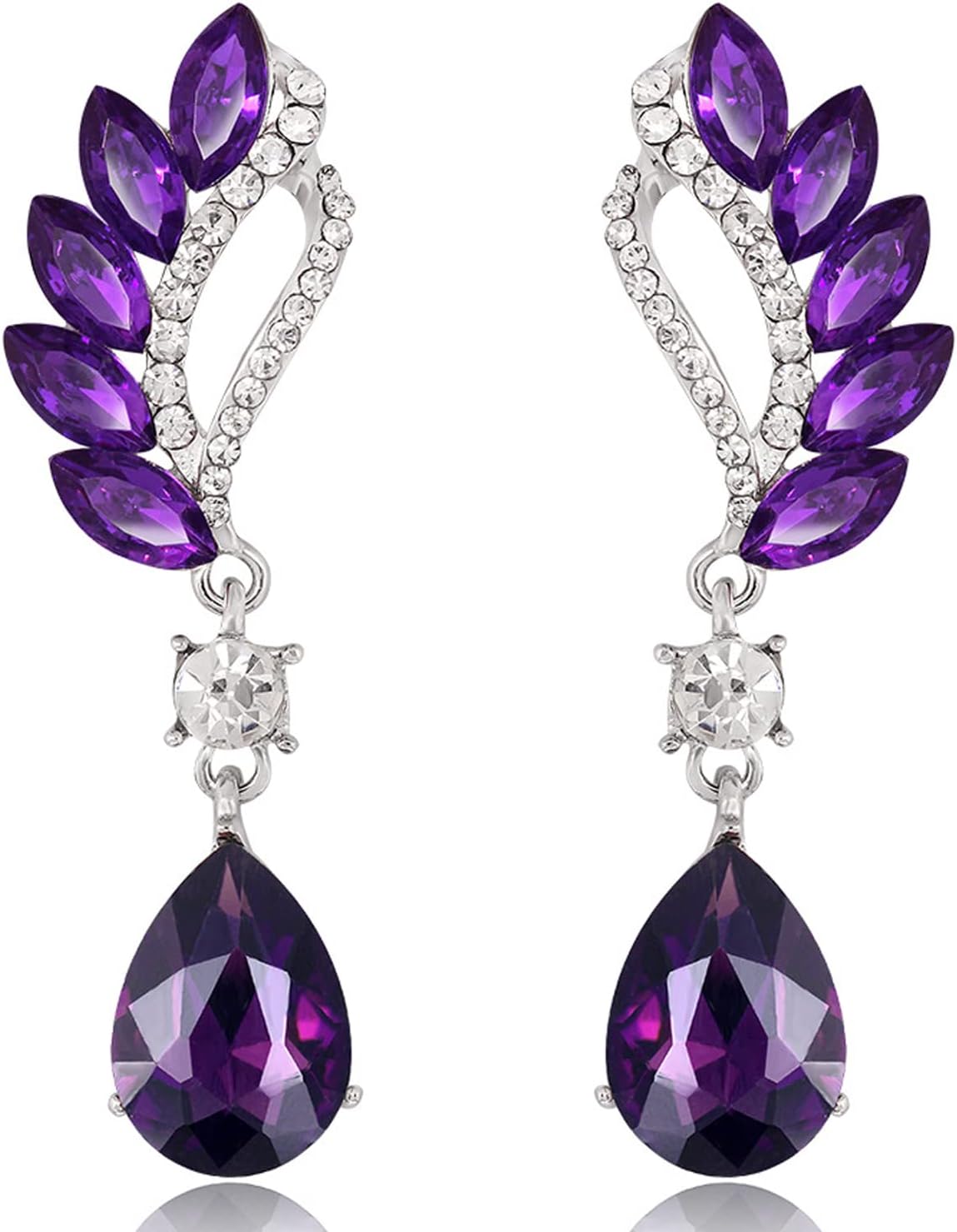 Europe And The United States Hot New Earrings Wings Earrings Earrings Ethnic Wind Earrings Arabian Jewelry Peacock Wings